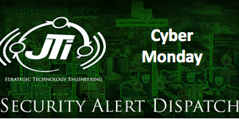 Cyber Monday Alert